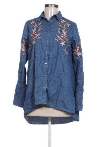 Damenbluse Zara, Größe M, Farbe Blau, Preis € 9,99