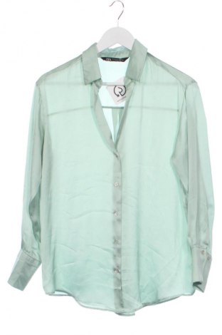 Damenbluse Zara, Größe XS, Farbe Grün, Preis € 6,99