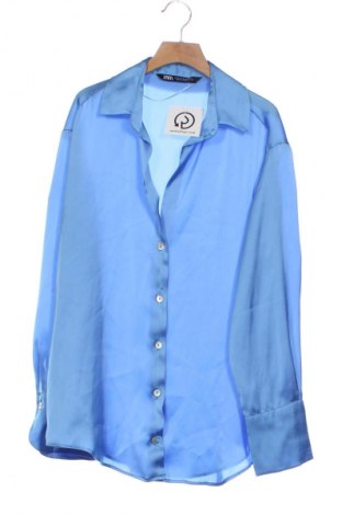 Damenbluse Zara, Größe XS, Farbe Blau, Preis € 24,50