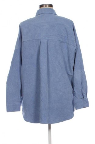 Дамска риза Zara, Размер M, Цвят Син, Цена 24,99 лв.