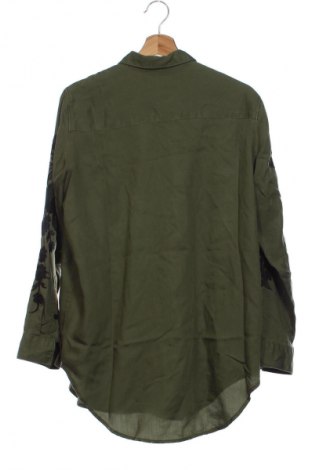 Damska koszula Zara, Rozmiar XS, Kolor Zielony, Cena 40,99 zł