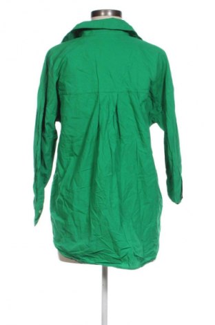 Дамска риза Zara, Размер XS, Цвят Зелен, Цена 17,99 лв.