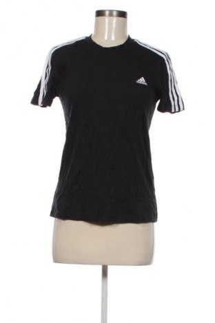 Дамска тениска Adidas, Размер M, Цвят Черен, Цена 27,99 лв.
