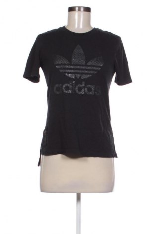 Damski T-shirt Adidas Originals, Rozmiar XS, Kolor Czarny, Cena 62,02 zł