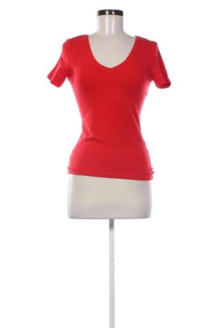 Damski T-shirt Amisu, Rozmiar S, Kolor Czerwony, Cena 23,99 zł