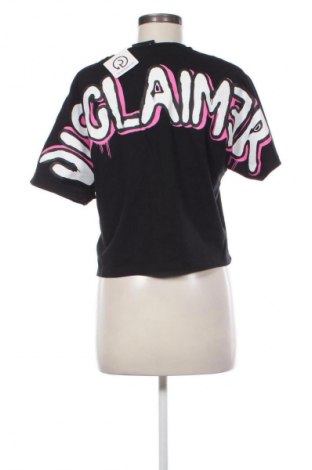 Damen T-Shirt DISCLAIMER, Größe M, Farbe Schwarz, Preis € 17,39