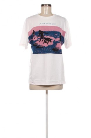 Γυναικείο t-shirt Desigual, Μέγεθος XL, Χρώμα Λευκό, Τιμή 37,99 €