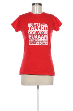 Damen T-Shirt Gildan, Größe M, Farbe Rot, Preis € 2,99