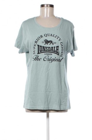 Дамска тениска Lonsdale, Размер XXL, Цвят Зелен, Цена 23,99 лв.