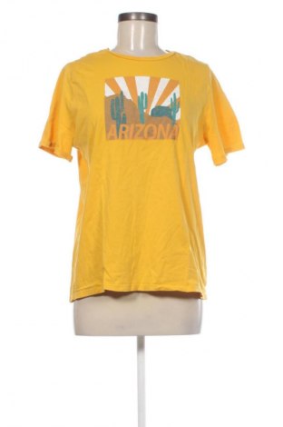 Дамска тениска Marks & Spencer, Размер L, Цвят Жълт, Цена 11,85 лв.
