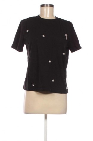 Дамска тениска Sinsay, Размер L, Цвят Черен, Цена 17,00 лв.