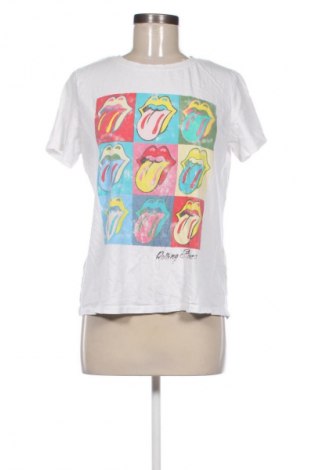 Damski T-shirt Sinsay, Rozmiar M, Kolor Biały, Cena 38,99 zł