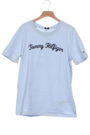 Damen T-Shirt Tommy Hilfiger, Größe XS, Farbe Blau, Preis 55,99 €