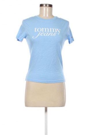 Női póló Tommy Jeans, Méret M, Szín Kék, Ár 19 749 Ft