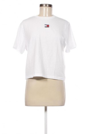 Tricou de femei Tommy Jeans, Mărime S, Culoare Alb, Preț 215,99 Lei