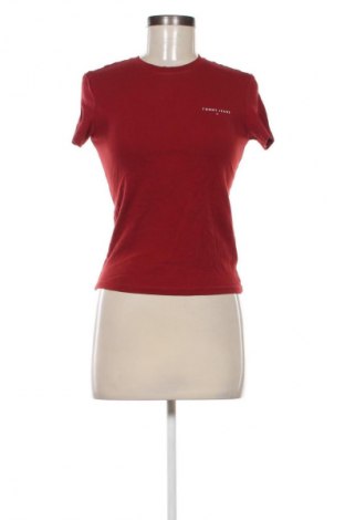 Damen T-Shirt Tommy Jeans, Größe XS, Farbe Rot, Preis € 41,99