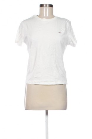 Damen T-Shirt Tommy Jeans, Größe XL, Farbe Weiß, Preis € 61,99
