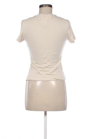 Tricou de femei Tommy Jeans, Mărime M, Culoare Ecru, Preț 107,99 Lei