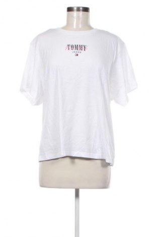 Γυναικείο t-shirt Tommy Jeans, Μέγεθος 4XL, Χρώμα Λευκό, Τιμή 47,99 €
