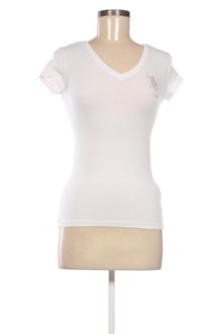 Дамска тениска U.S. Polo Assn., Размер XXS, Цвят Бял, Цена 27,00 лв.