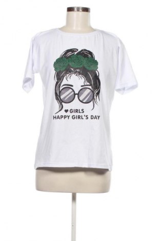 Дамска тениска Unbranded, Размер M, Цвят Бял, Цена 28,00 лв.