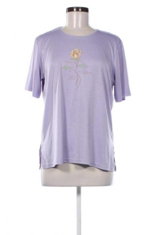 Дамска тениска Unbranded, Размер L, Цвят Лилав, Цена 17,10 лв.