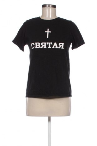 Дамска тениска Unbranded, Размер L, Цвят Черен, Цена 17,00 лв.