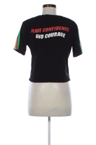 Γυναικείο t-shirt Zara, Μέγεθος S, Χρώμα Μαύρο, Τιμή 5,83 €