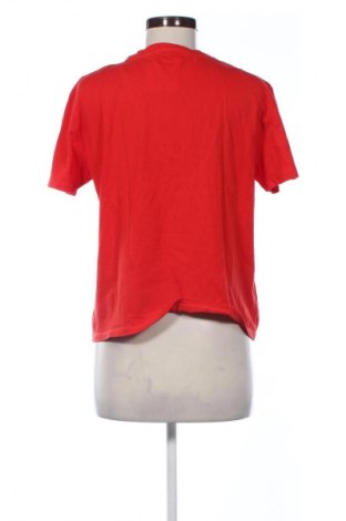 Damski T-shirt Zara, Rozmiar M, Kolor Czerwony, Cena 26,21 zł