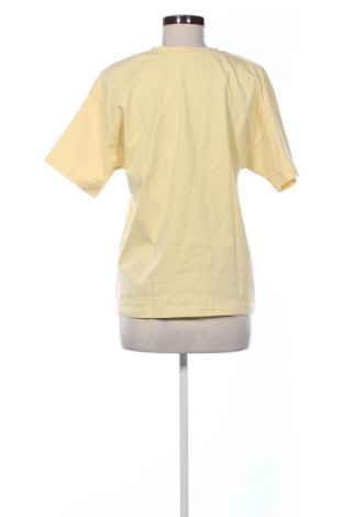 Damski T-shirt Zara, Rozmiar S, Kolor Żółty, Cena 26,21 zł