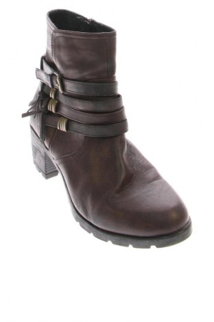 Botine de damă C&A, Mărime 39, Culoare Maro, Preț 212,45 Lei