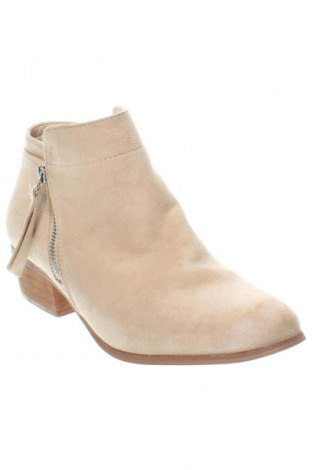 Botine de damă DeeZee, Mărime 39, Culoare Bej, Preț 165,99 Lei