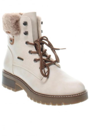 Damskie botki Landrover, Rozmiar 38, Kolor ecru, Cena 207,99 zł