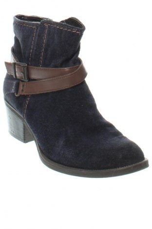 Botine de damă Tamaris, Mărime 37, Culoare Albastru, Preț 199,99 Lei