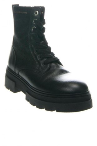 Botine de damă Tommy Hilfiger, Mărime 37, Culoare Negru, Preț 589,99 Lei