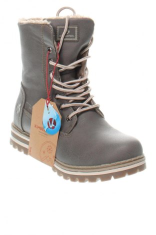 Дамски ботуши Kimberfeel, Размер 38, Цвят Сив, Цена 157,99 лв.