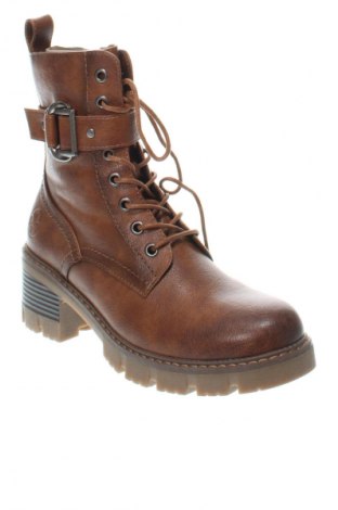 Damskie kozaki Rieker, Rozmiar 38, Kolor Brązowy, Cena 549,99 zł