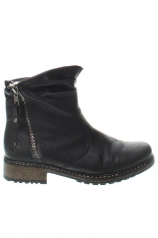Дамски ботуши Rieker, Размер 36, Цвят Черен, Цена 129,99 лв.