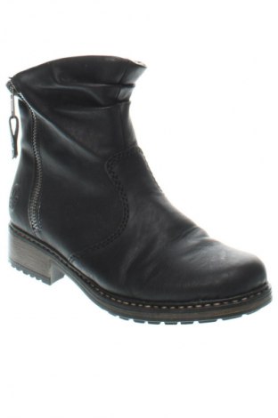 Дамски ботуши Rieker, Размер 36, Цвят Черен, Цена 129,99 лв.