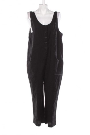 Дамски дълъг гащеризон ASOS, Размер XL, Цвят Черен, Цена 68,43 лв.