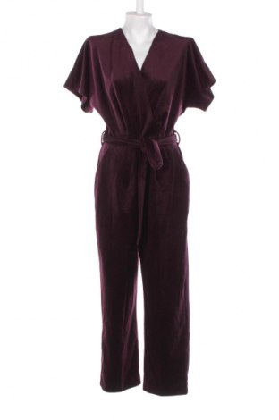 Langer Damen-Overall Closet London, Größe L, Farbe Lila, Preis 49,99 €