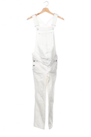 Дамски дълъг гащеризон H&M, Размер XS, Цвят Бял, Цена 77,00 лв.