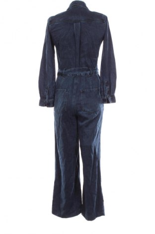 Дамски дълъг гащеризон Massimo Dutti, Размер S, Цвят Син, Цена 77,99 лв.