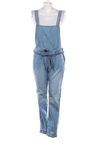 Дамски дълъг гащеризон Promod, Размер M, Цвят Син, Цена 44,99 лв.