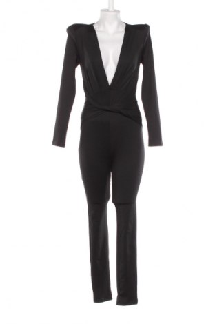 Дамски дълъг гащеризон SHEIN, Размер S, Цвят Черен, Цена 31,99 лв.