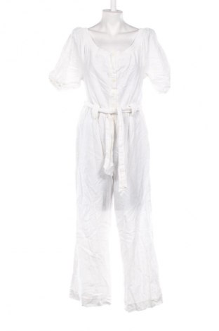 Дамски дълъг гащеризон Unbranded, Размер M, Цвят Бял, Цена 47,85 лв.