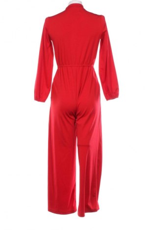 Дамски дълъг гащеризон Unbranded, Размер S, Цвят Червен, Цена 89,93 лв.