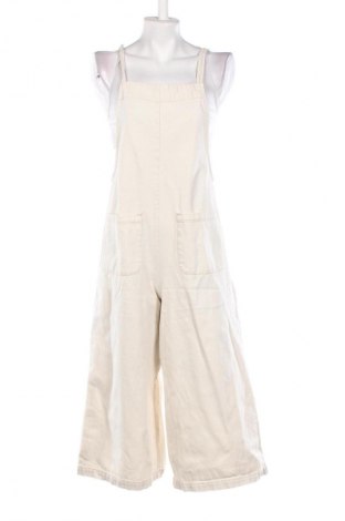 Дамски дълъг гащеризон Zara, Размер S, Цвят Екрю, Цена 37,99 лв.