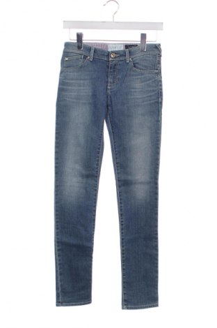 Damskie jeansy Armani Jeans, Rozmiar XS, Kolor Niebieski, Cena 314,91 zł