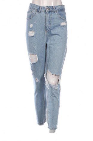 Damskie jeansy Boohoo, Rozmiar S, Kolor Niebieski, Cena 39,99 zł